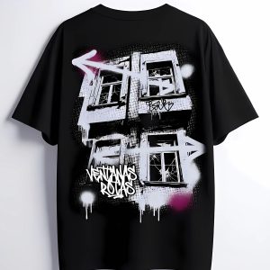Camiseta Ventanas Rotas – Edición Graffiti Urbana